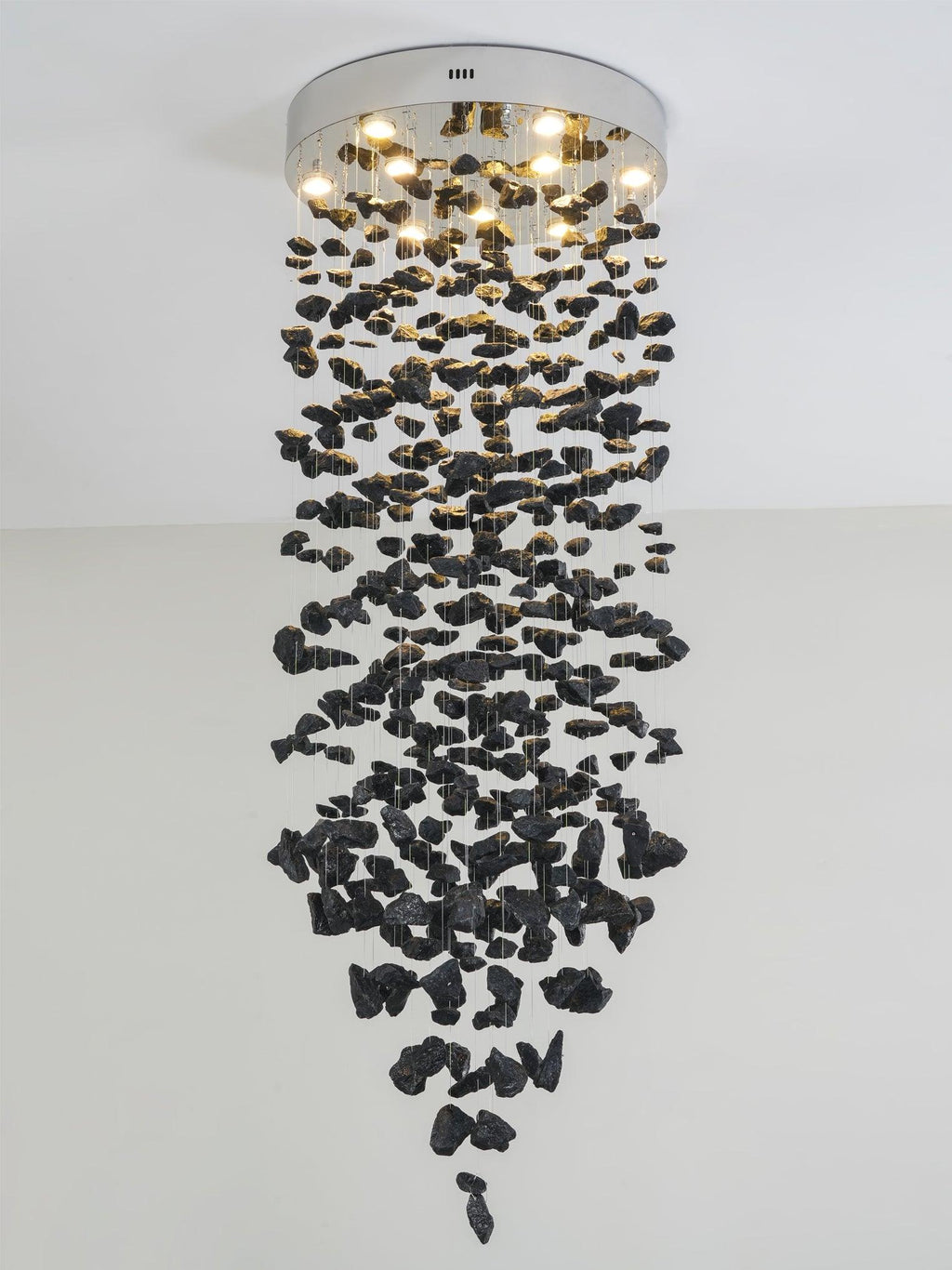 Black Stones Chandeliers