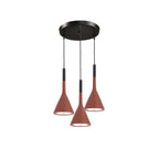 Conical Concrete Pendant Light
