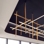 Gridline Linear Chandelier