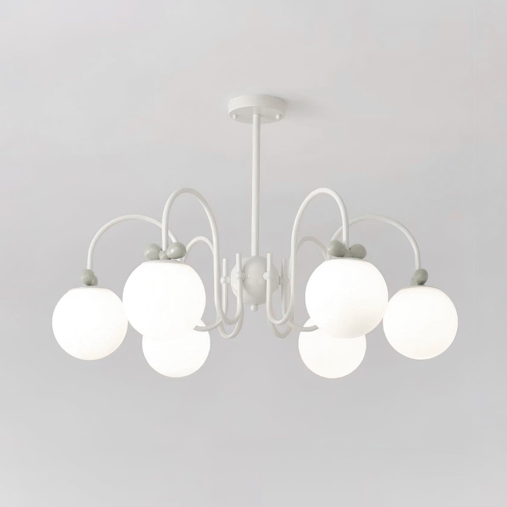 Cream Cherry Chandelier