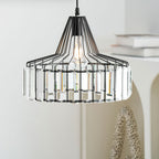 Crystal Drum Pendant Lamp