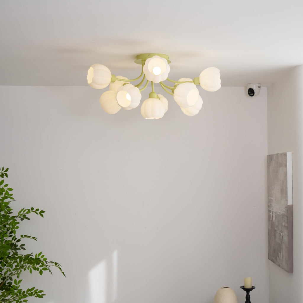 Pumpkin Matcha Ceiling Lamp