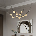 Dew Drops Alabaster Chandelier