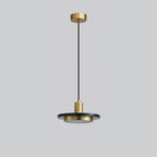 Double Circle Pendant Light