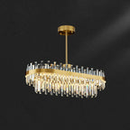 Drum Glass Chandelier
