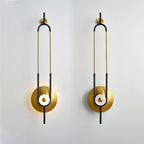 Ellipse Ring Marble Wall Light