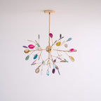 Agate Flake Chandelier