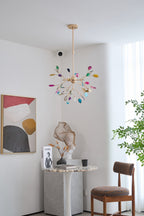 Agate Flake Chandelier