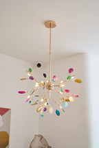 Agate Flake Chandelier