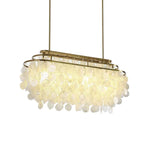 Round Shell Chandelier