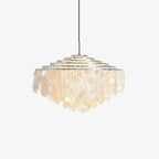 Round Shell Chandelier