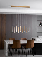 Firewood Stick Chandelier
