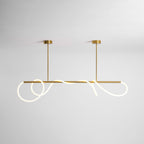 Flexible Linear Curve Chandelier