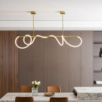 Flexible Linear Curve Chandelier