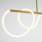 Flexible Linear Curve Chandelier
