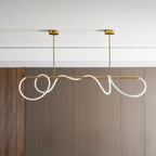 Flexible Linear Curve Chandelier