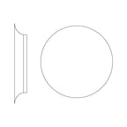 Geometric Disc Wall Lamp