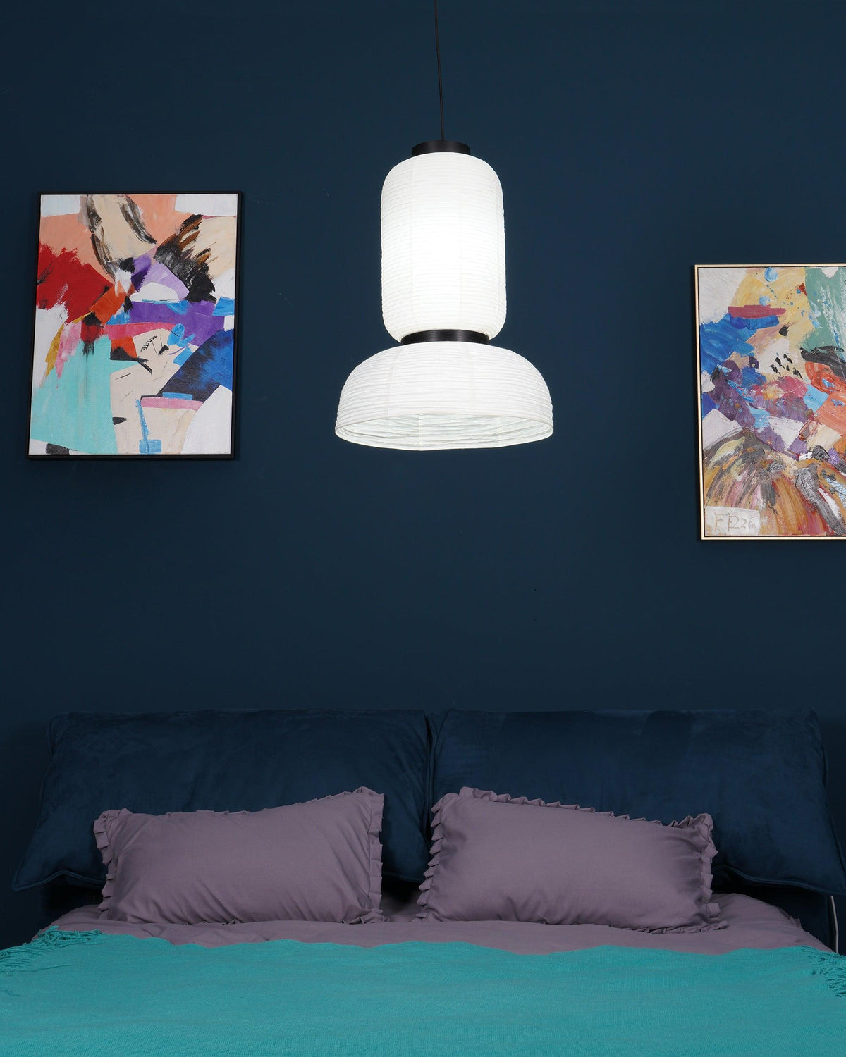 Rice Paper Lantern Pendant Lamp