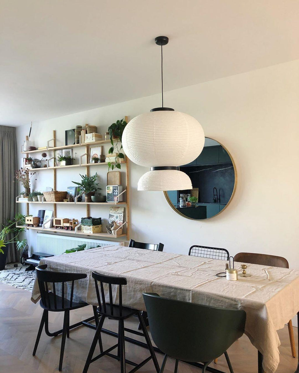 Rice Paper Lantern Pendant Lamp