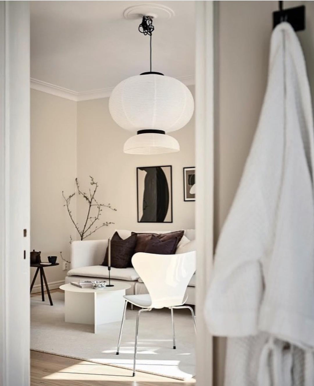 Rice Paper Lantern Pendant Lamp