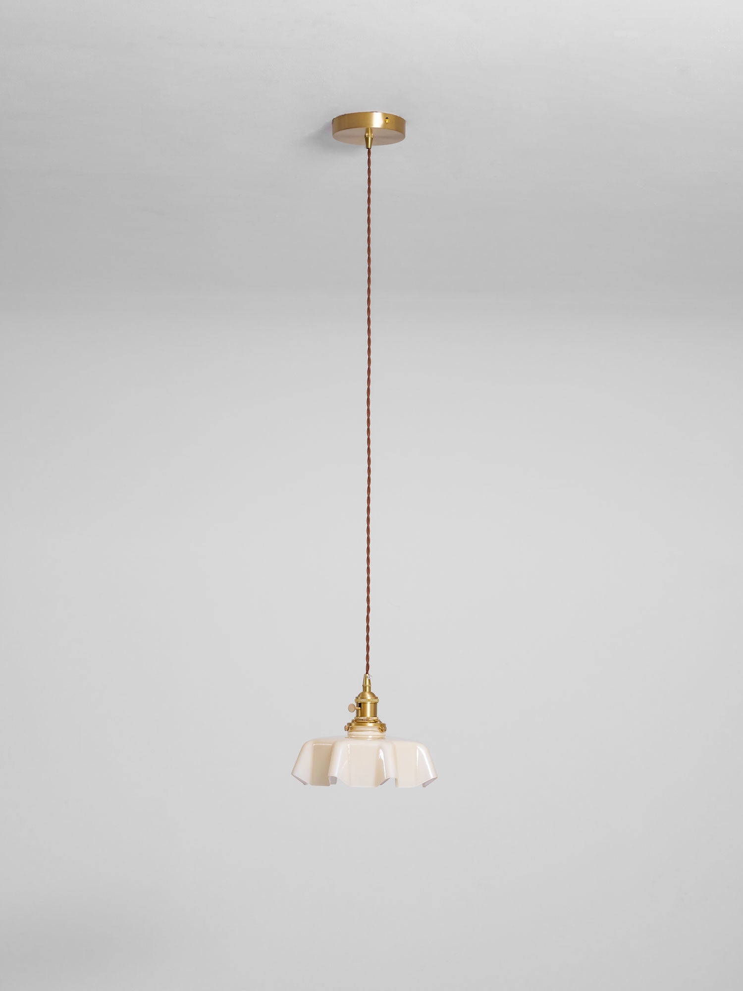 French Flower Pendant Light