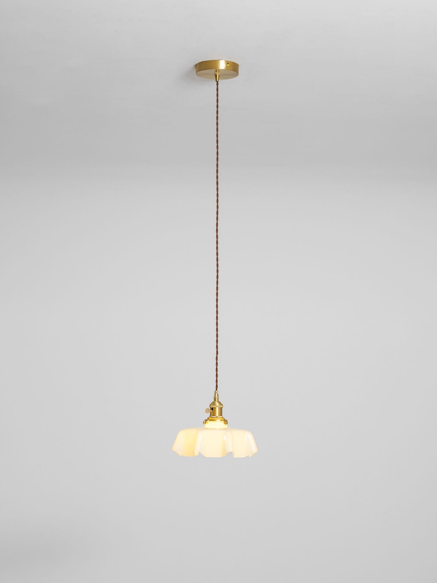 French Flower Pendant Light