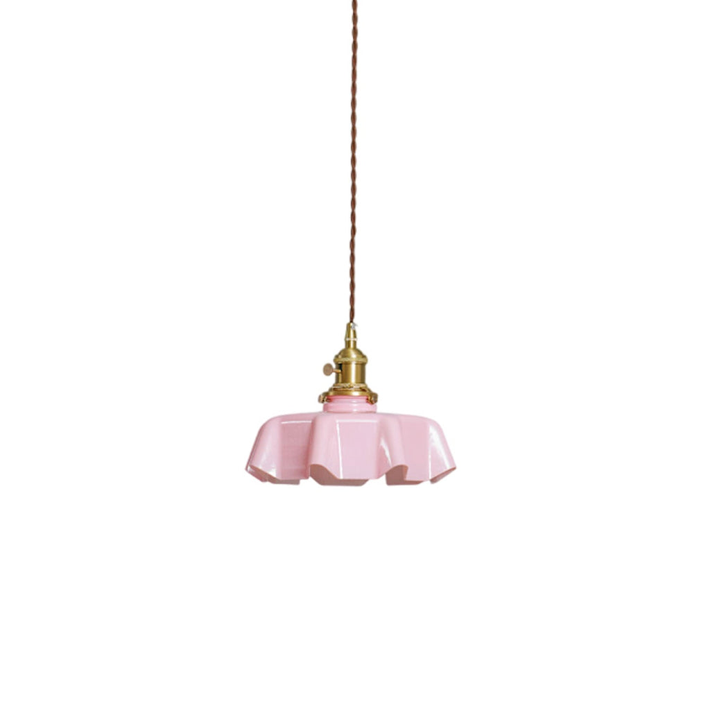French Flower Pendant Light