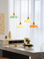 French Flower Pendant Light