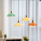 French Flower Pendant Light