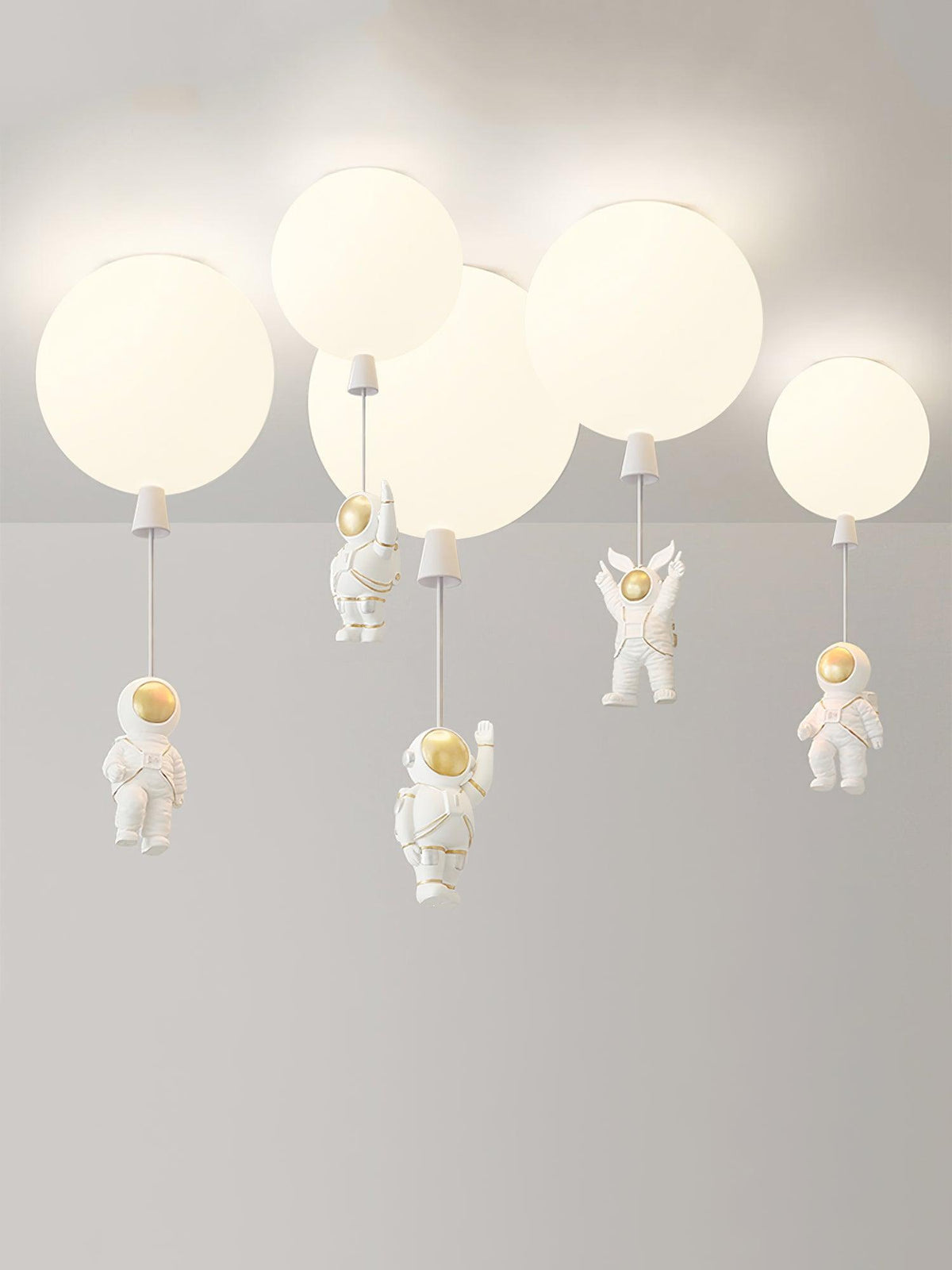 Frosted Balloon Ceiling Light
