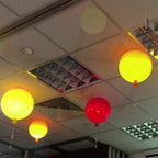 Frosted Balloon Ceiling Light