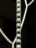 The Gabriel Curved LED Chandelier | Custom Size & Made-to-Order Lighting for Luxury Homes & Commercial Spaces
