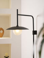 Gea Swing Arm Plug-in Wall Lamp