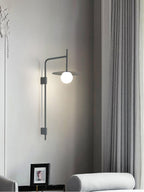 Gea Swing Arm Plug-in Wall Lamp