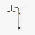 Gea Swing Arm Plug-in Wall Lamp