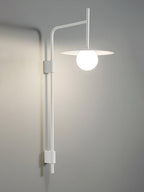 Gea Swing Arm Plug-in Wall Lamp