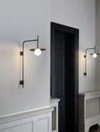 Gea Swing Arm Plug-in Wall Lamp