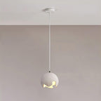 Geometric Resin Pendant Light