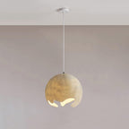 Geometric Resin Pendant Light