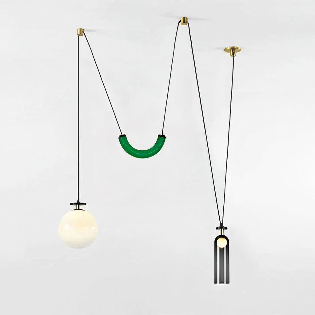 Geometric Shape Art Modern Chandelier