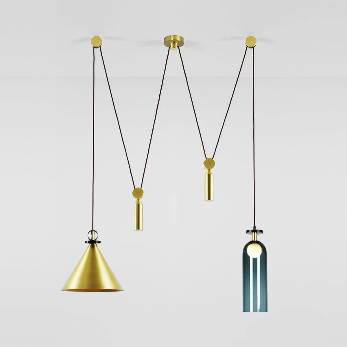 Geometric Shape Art Modern Chandelier