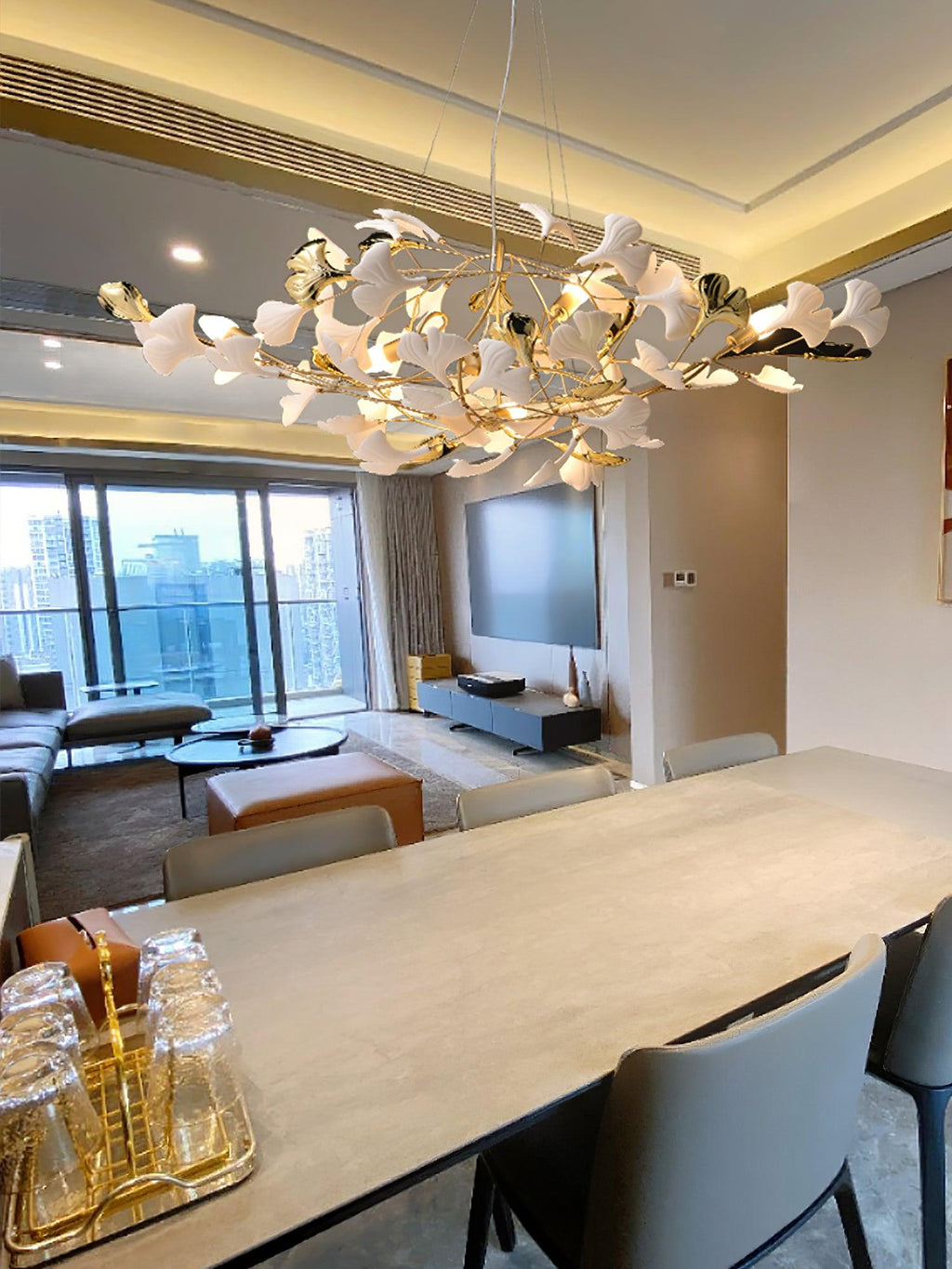 Gingko Chandelier S