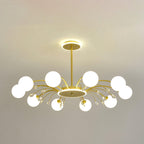 Glamorous Glass Raindrop Chandeliers