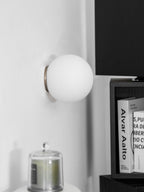 Glass Mini Orb Wall Lamp