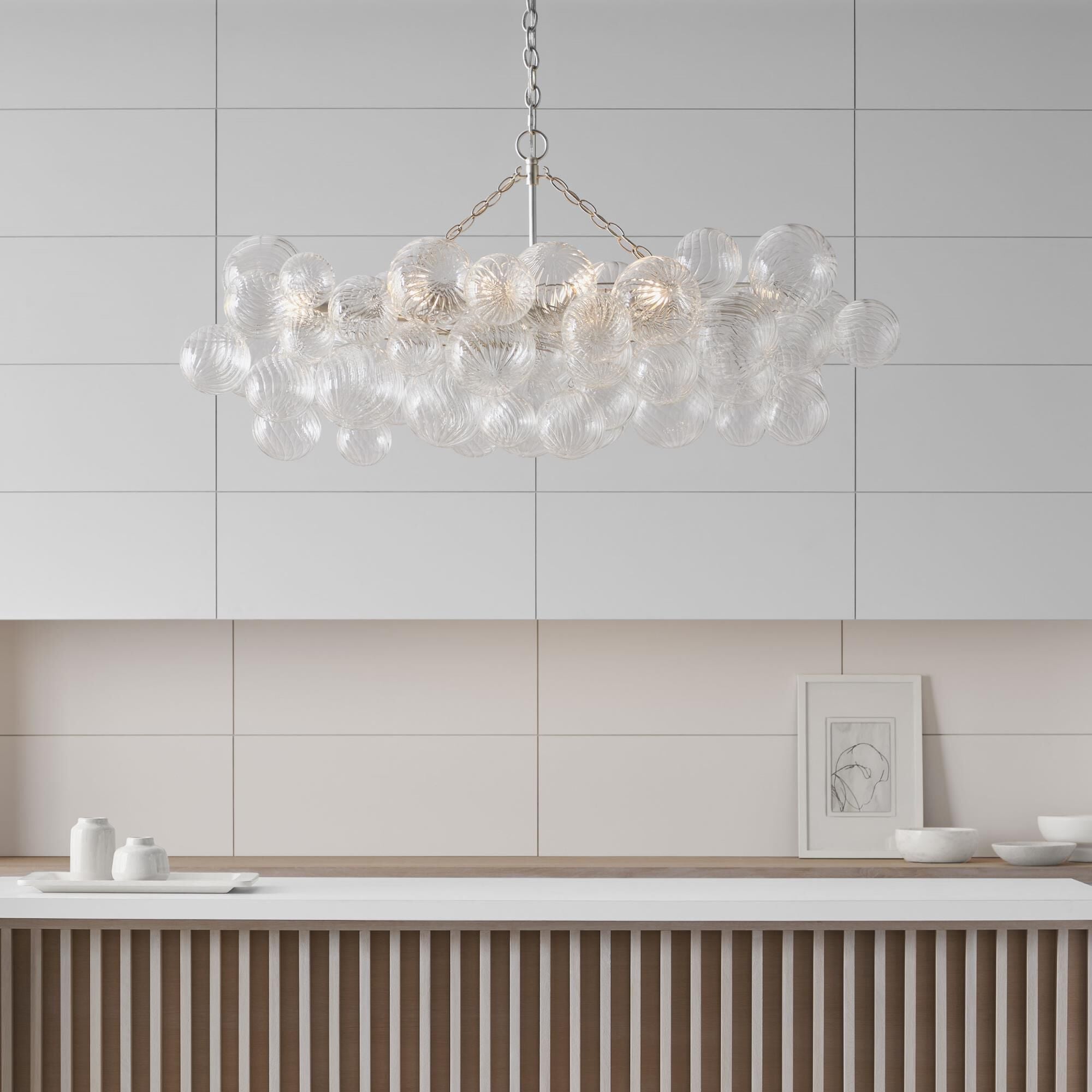 Glass Ball Bubbles Chandelier