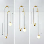 Glass Ball Pendant Lamp