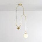 Glass Ball Pendant Lamp