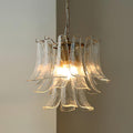 Glass Leaf Chandelier