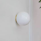 Glass Mini Orb Wall Lamp
