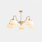 Glass Persimmon Chandelier
